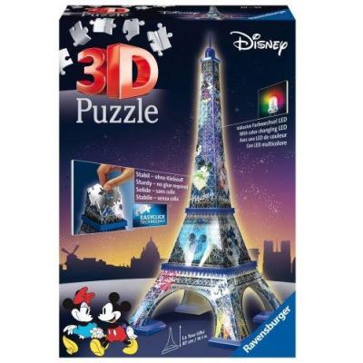 3D Puzzle Night Edition 216 τεμ. Άιφελ Disney