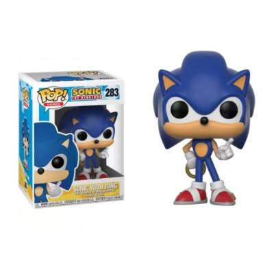 Funko Pop Games: Sonic The Hedgehog - Sonic With Ring 283# Vinyl Figure