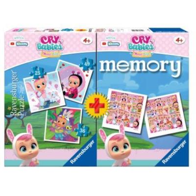 Memory® + 3 Παζλ Cry Babies